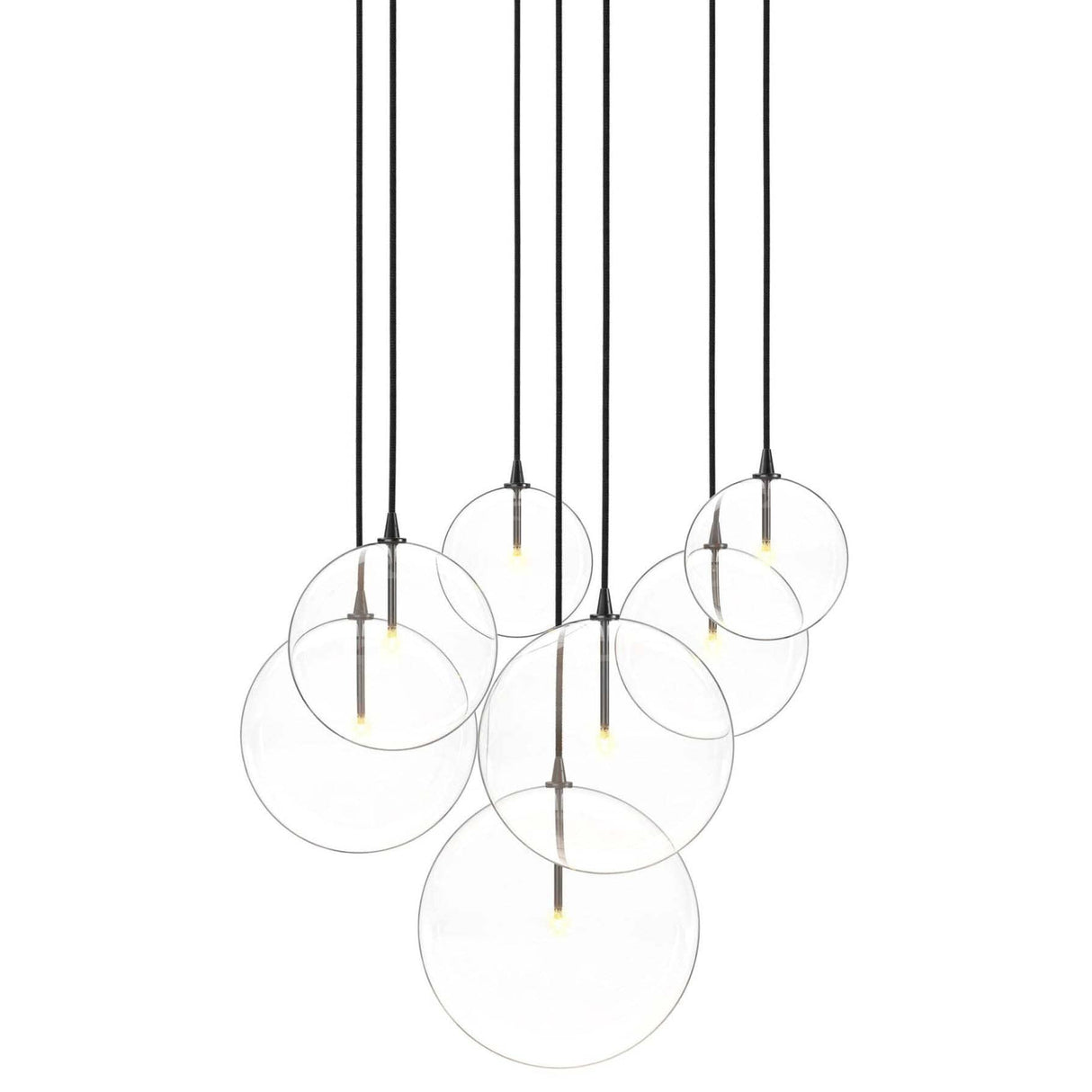 Schwung Cluster 7 MIX Chandelier Chandeliers