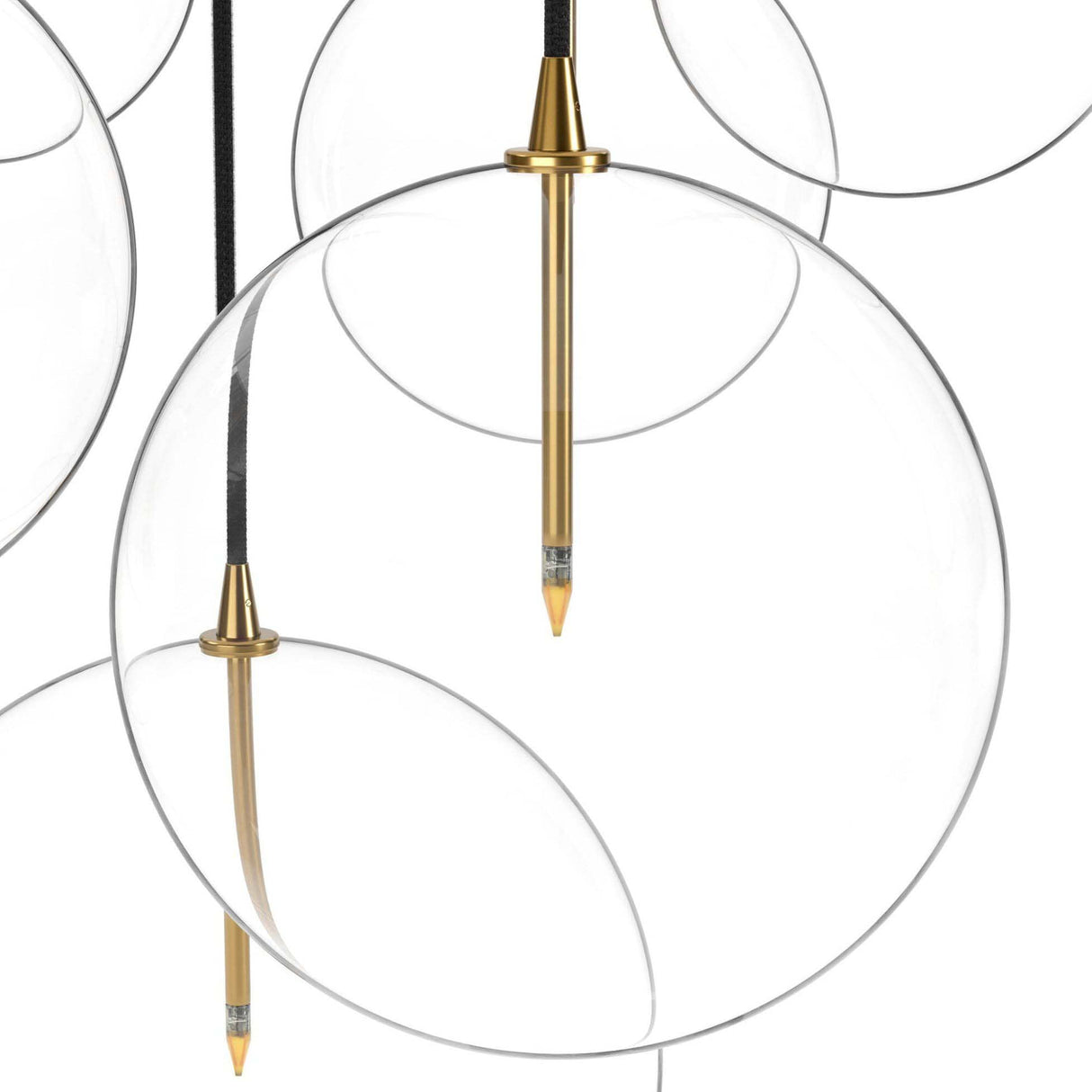 Schwung Cluster 7 MIX Chandelier Chandeliers