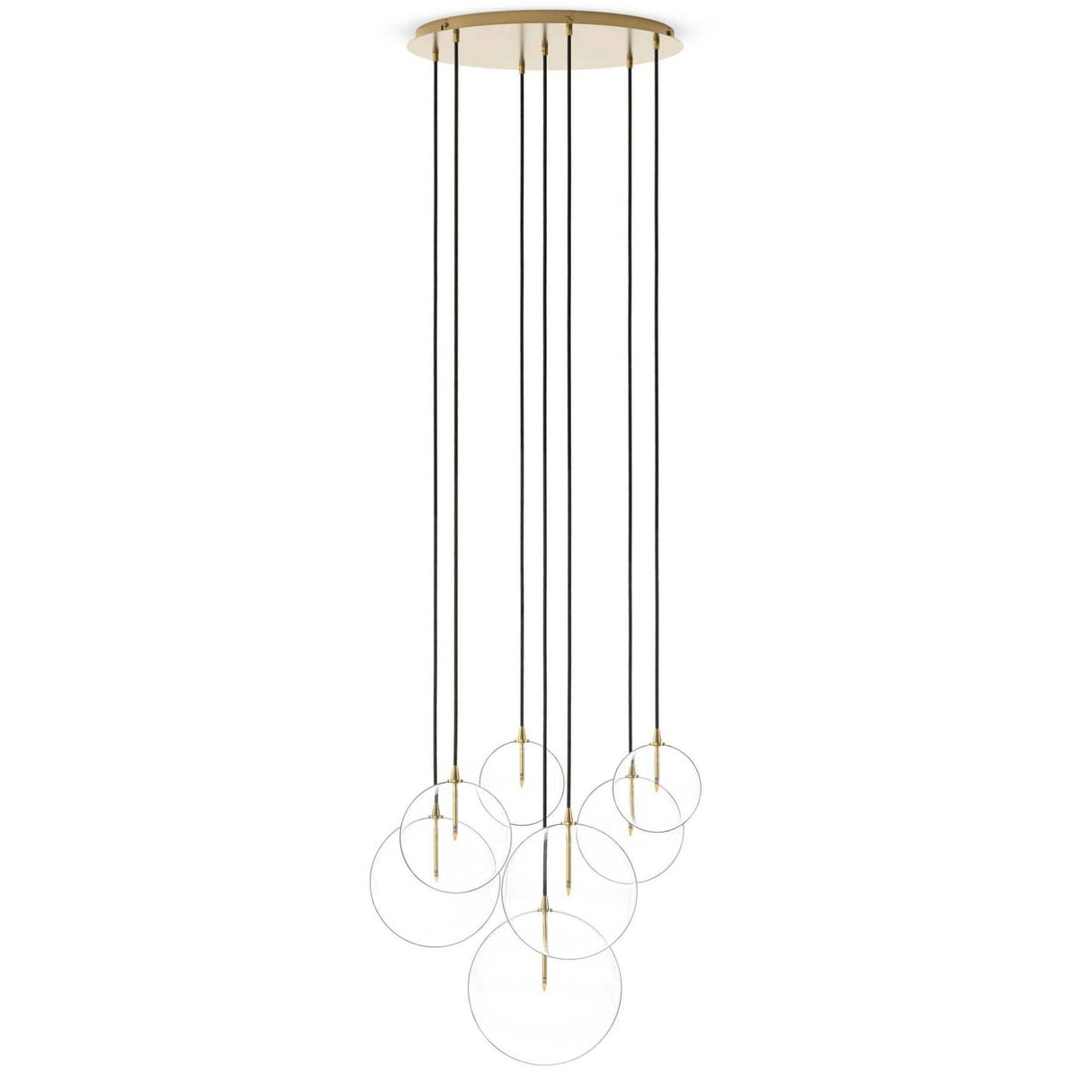 Schwung Cluster 7 MIX Chandelier Chandeliers schwung-245009-001