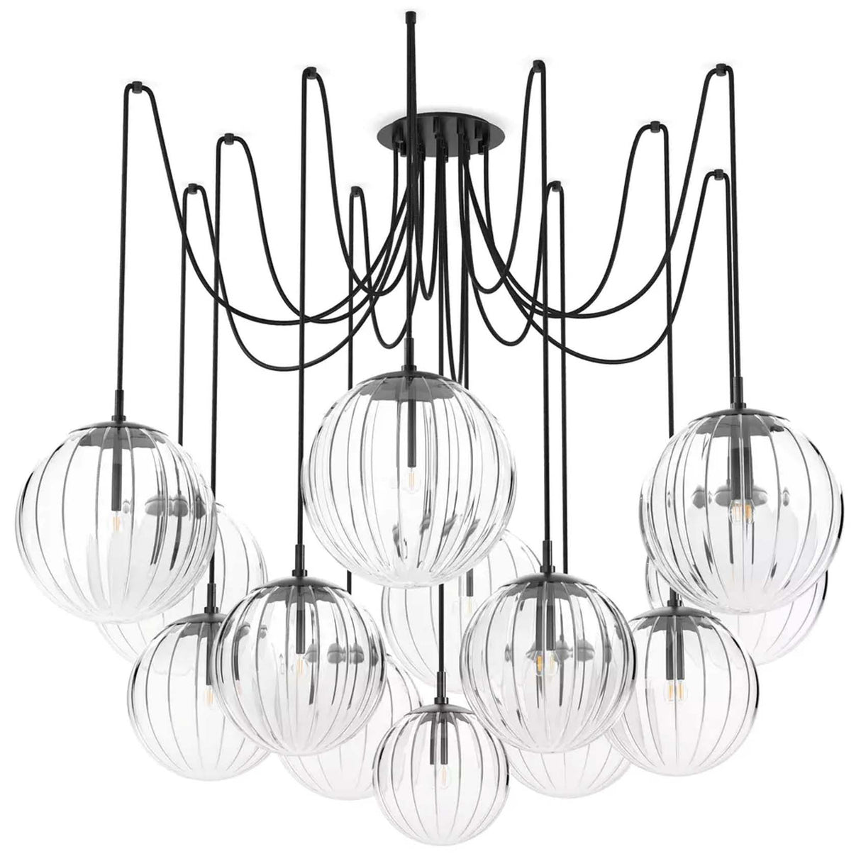 Schwung Spider Chandelier Chandeliers