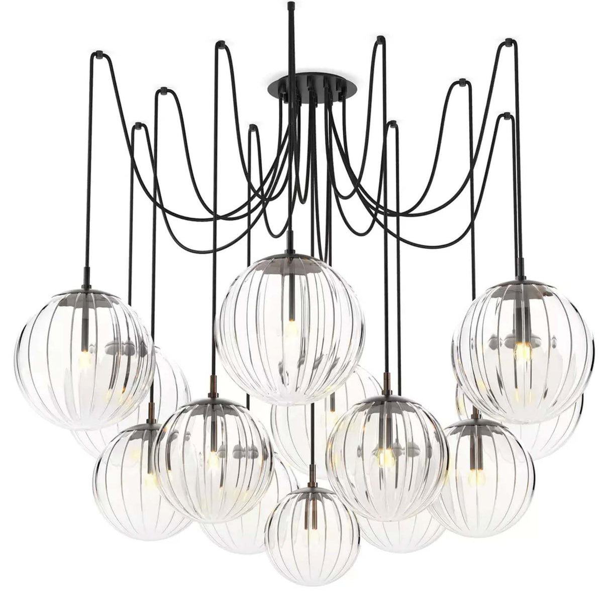 Schwung Spider Chandelier Chandeliers