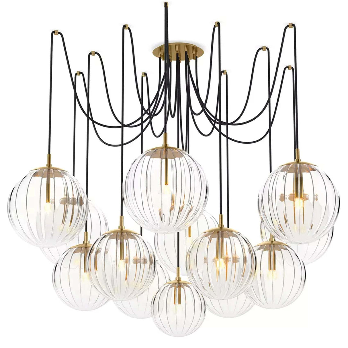 Schwung Spider Chandelier Chandeliers