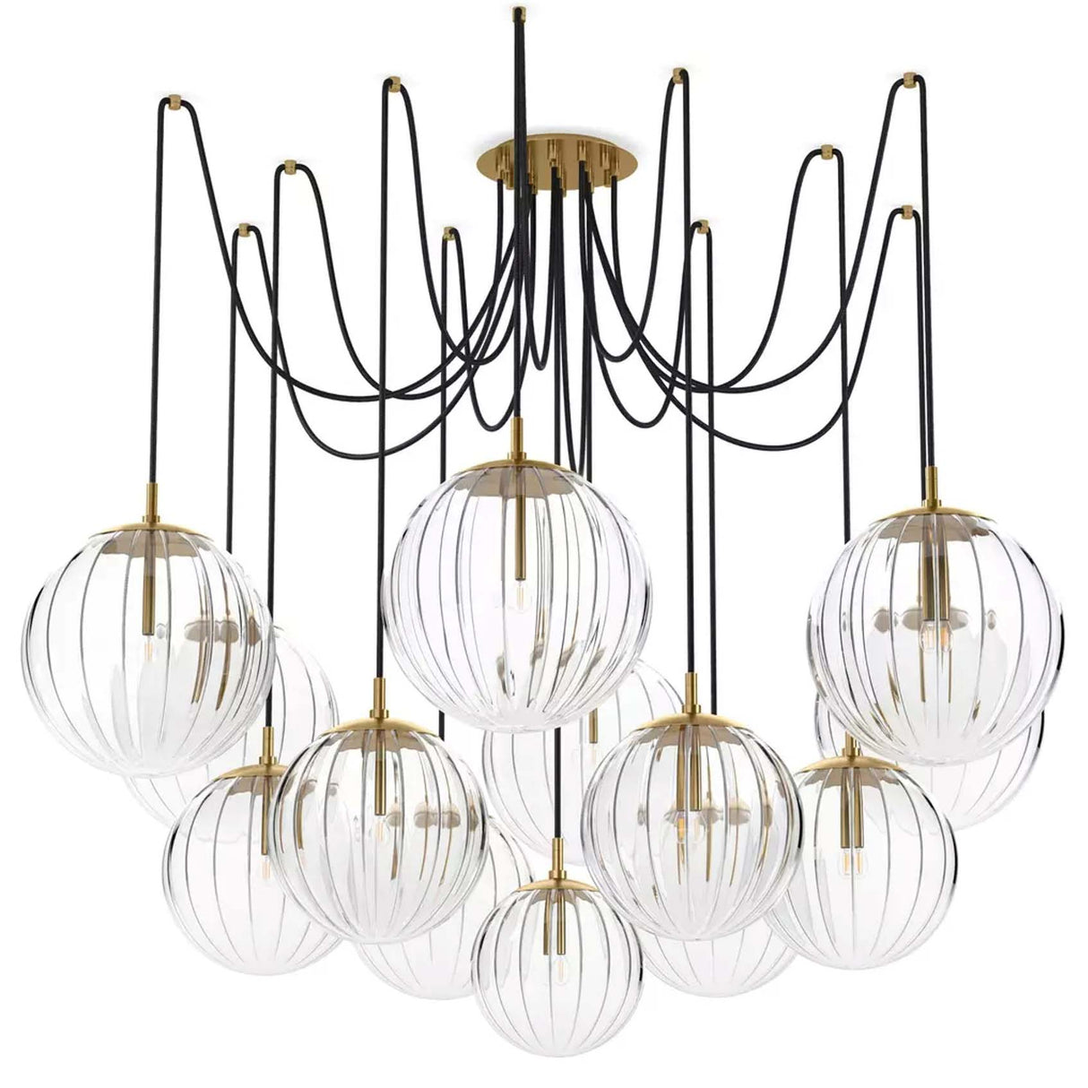 Schwung Spider Chandelier Chandeliers