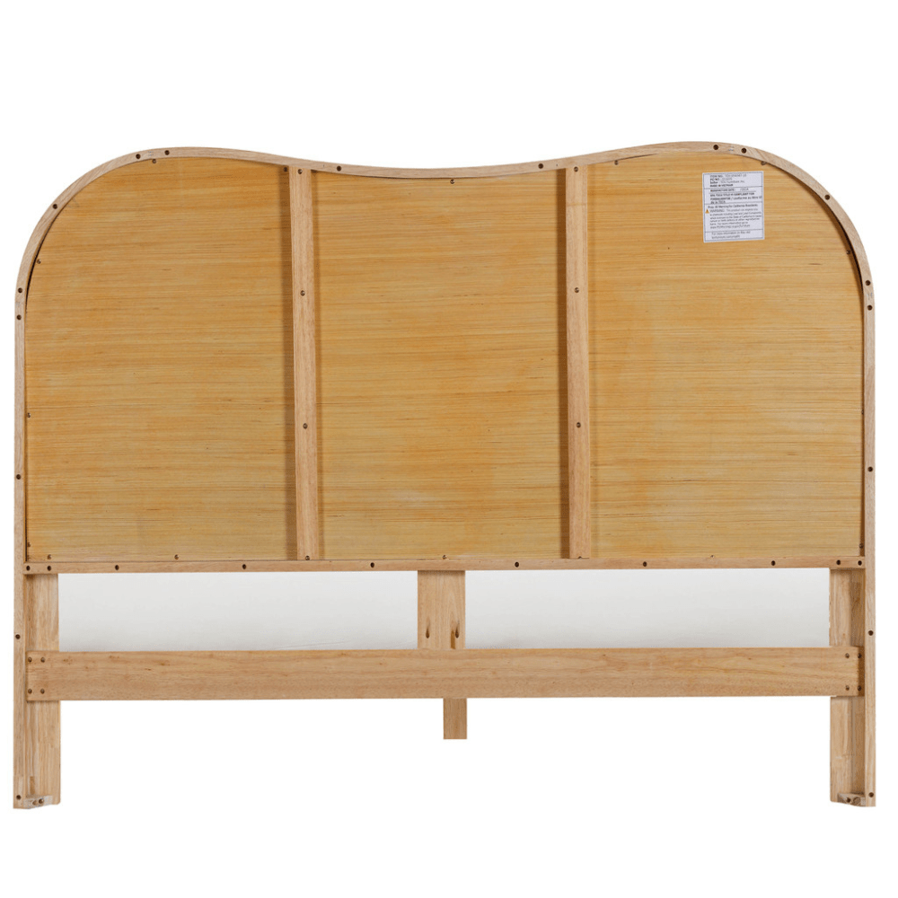 Seabrook Natural Wood & Rattan Bed Beds & Bed Frames