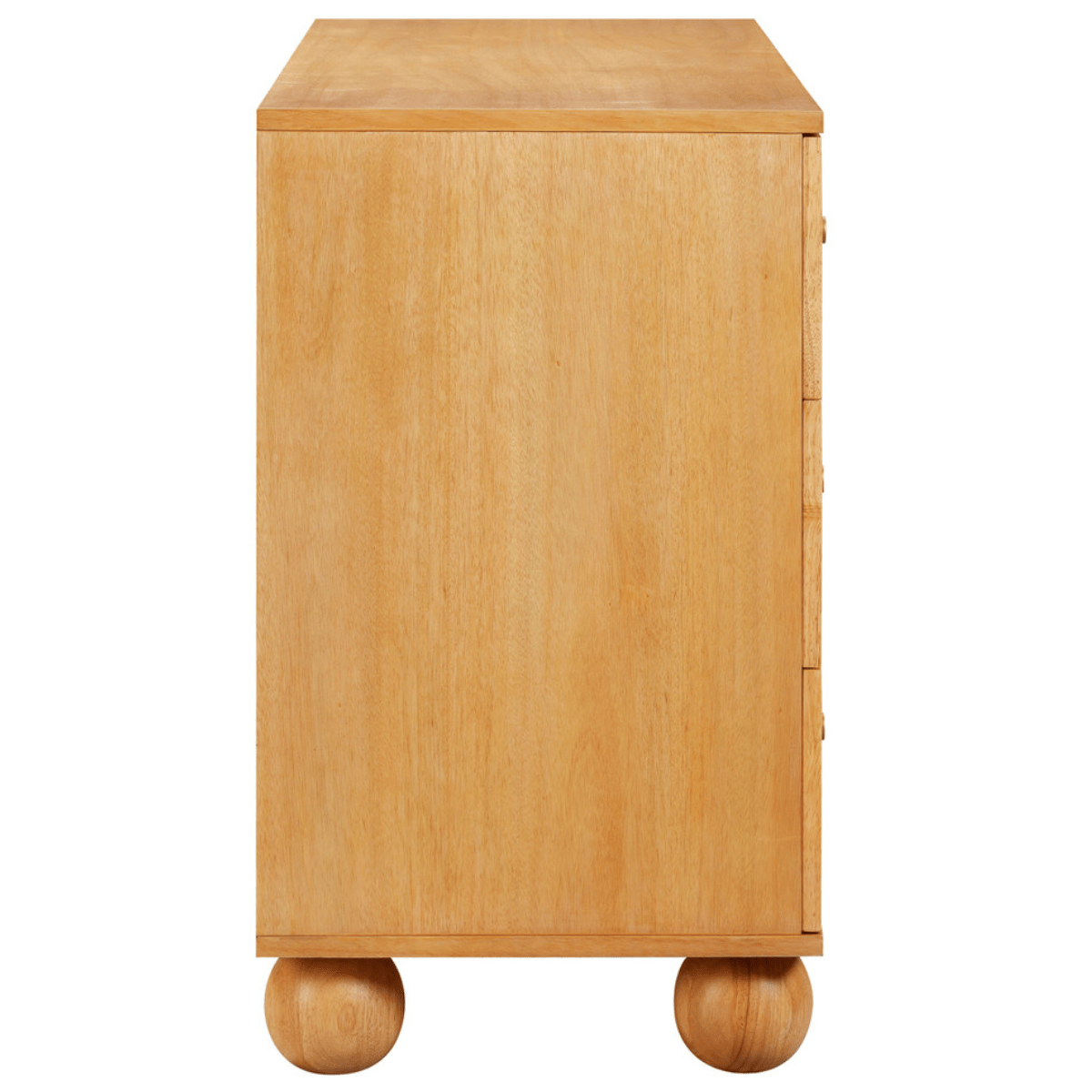 Seabrook Natural Wood & Rattan Wavy Dresser Dressers TOV-B54345