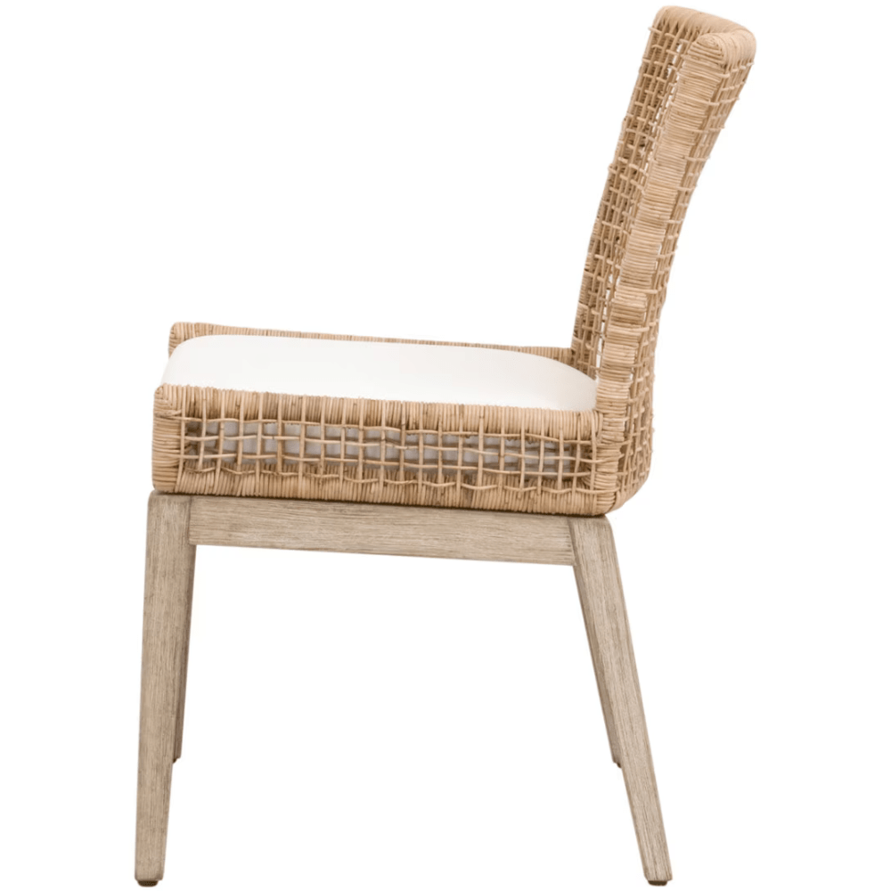 Seaside Dining Chair (Set of 2) Dining Chair 6836.NAT/LPPRL/NG 842279146863