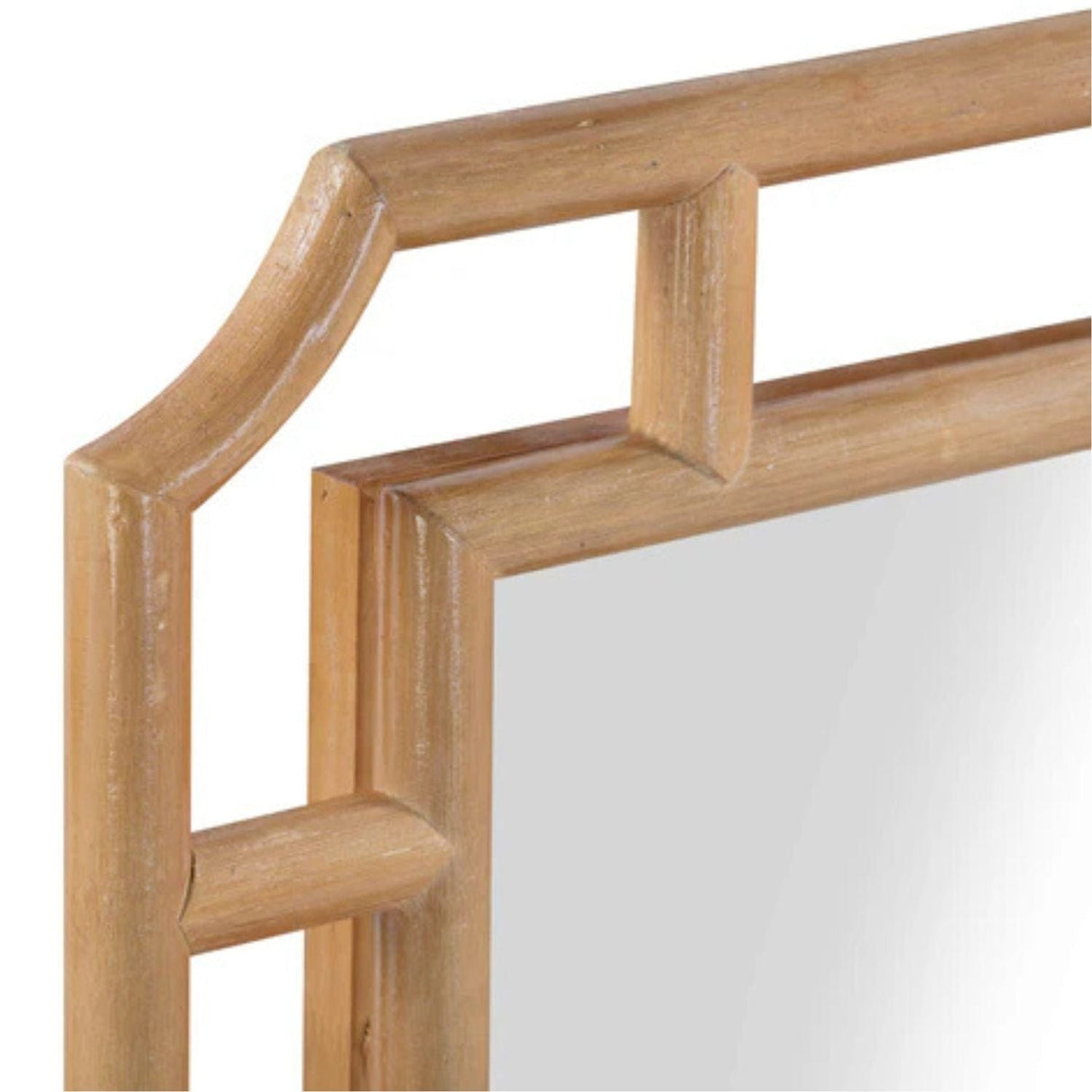 Seneca Natural Rattan Wall Mirror Mirror TOV-C69357 793580643513