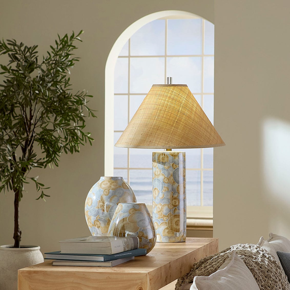Serene Table Lamp Table Lamps 9SERENETLBL 688933040760