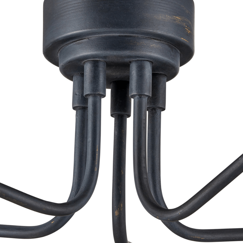 Serpa Black Chandelier Chandelier 9000-1125 633306055254