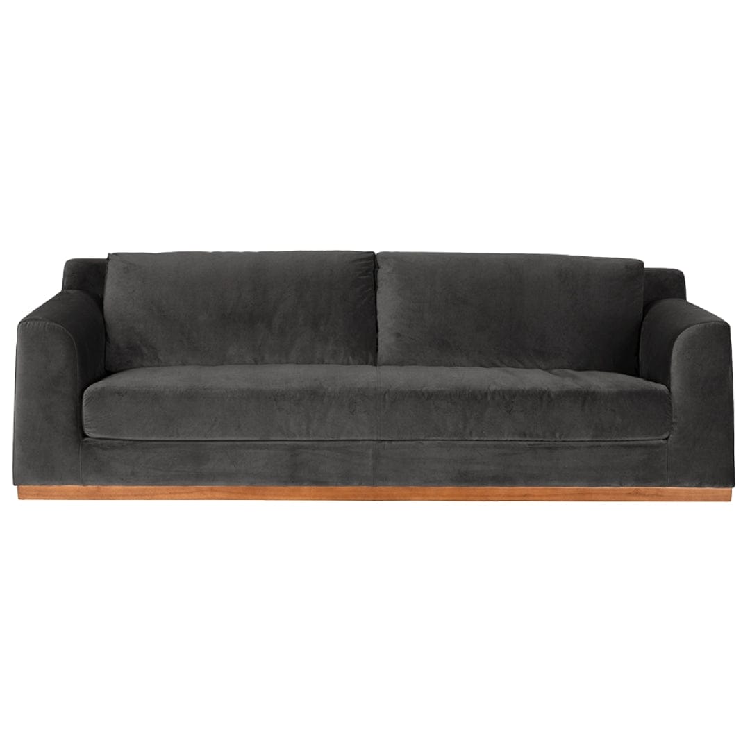 Seville Velvet Sofa Sofas SOF331GRV 00842449139404