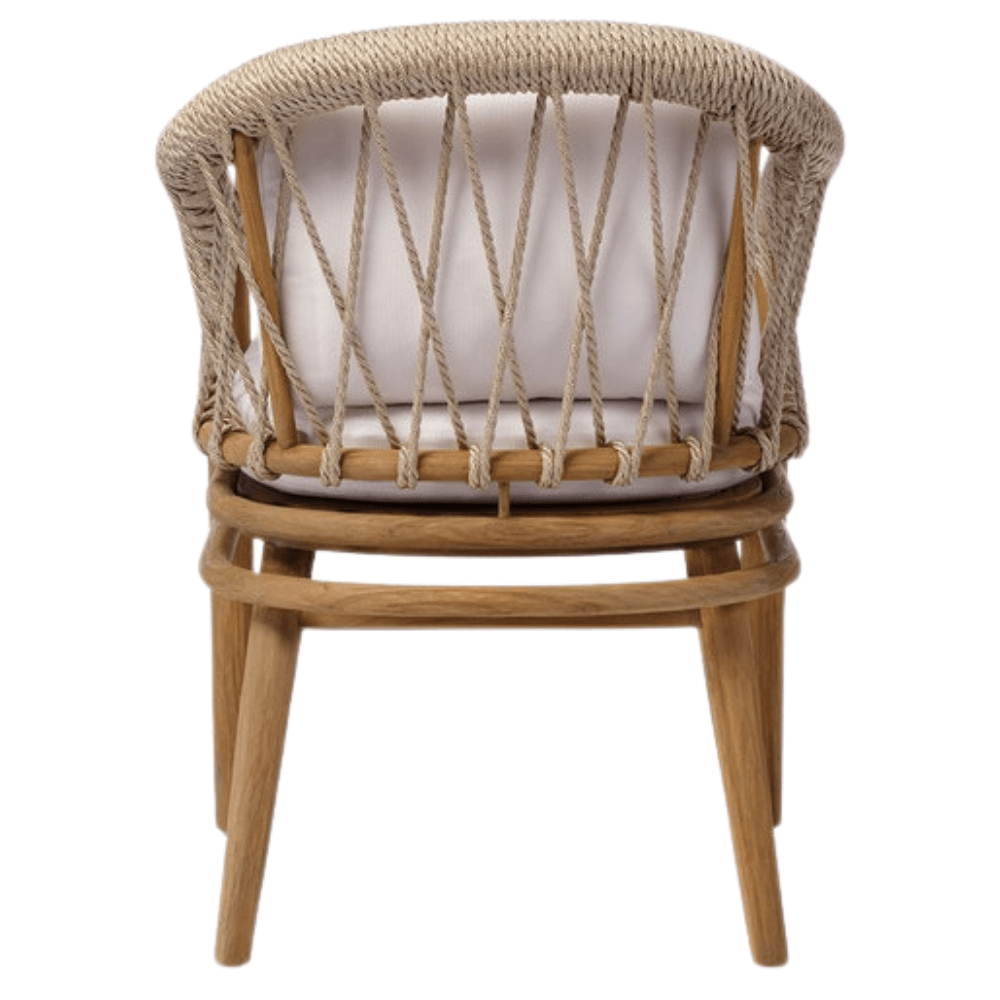 Shelly Dining Chair - White Sand (No Price) Outdoor Dining Furniture