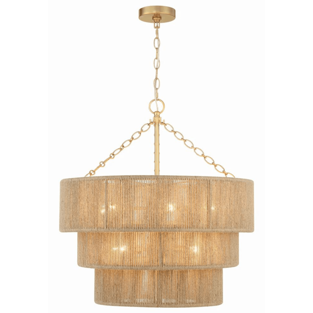 Shyla 10 Light Chandelier SHY-10907-SG 633779053504