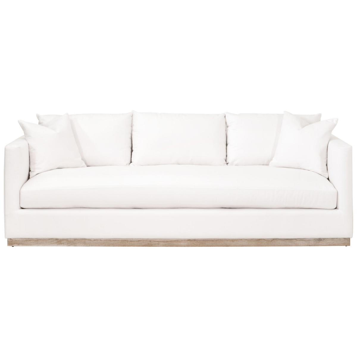 Siena 96" Plinth Base Sofa Sofas 6607-3.LMIVO/NG 842279150501