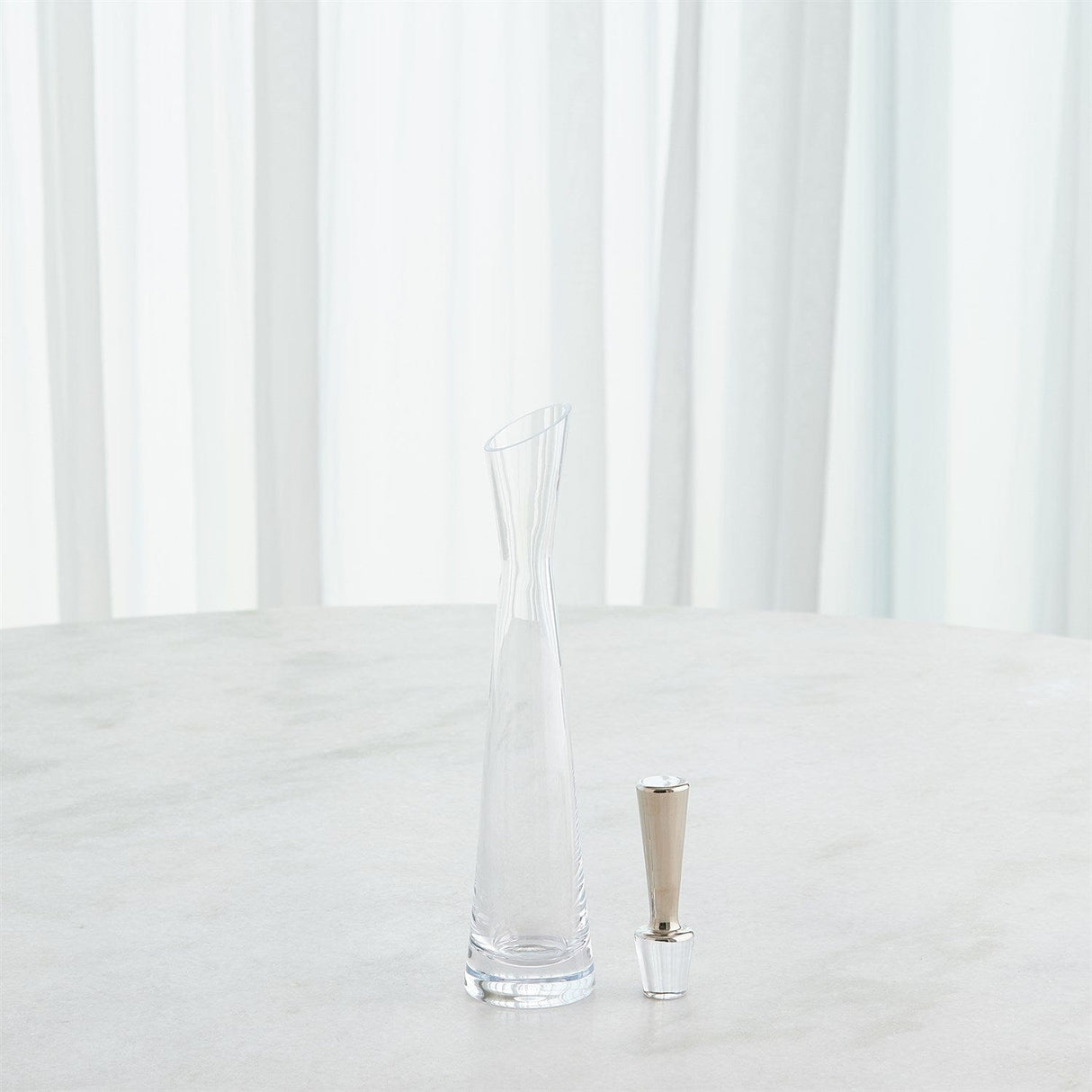 Slant Decanters Glass Decanters