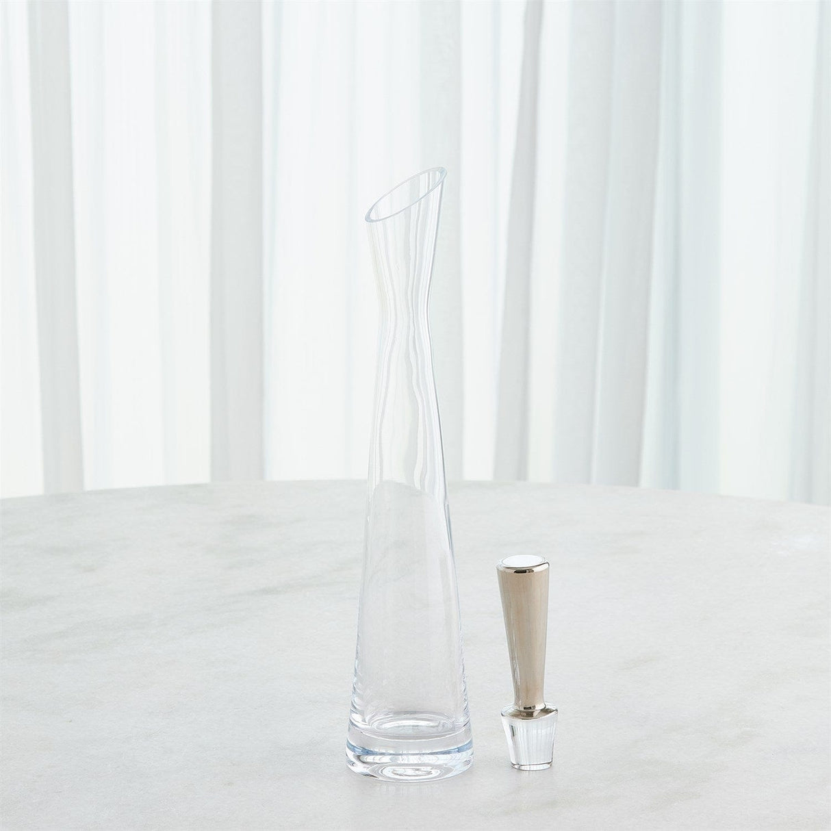 Slant Decanters Glass Decanters
