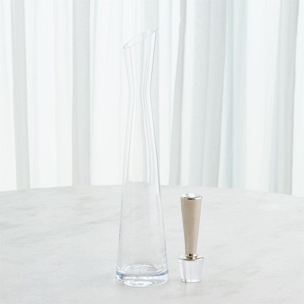 Slant Decanters Glass Decanters