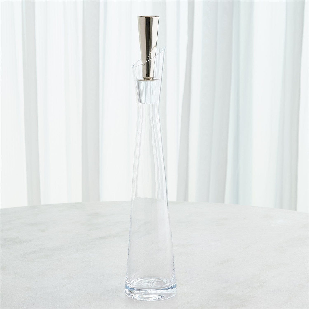 Slant Decanters Glass Decanters