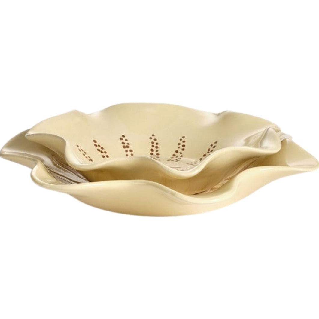 Solene Bowl Set (Set of 2) Centerpiece + Accent Bowls OBJSOLENEBWYW