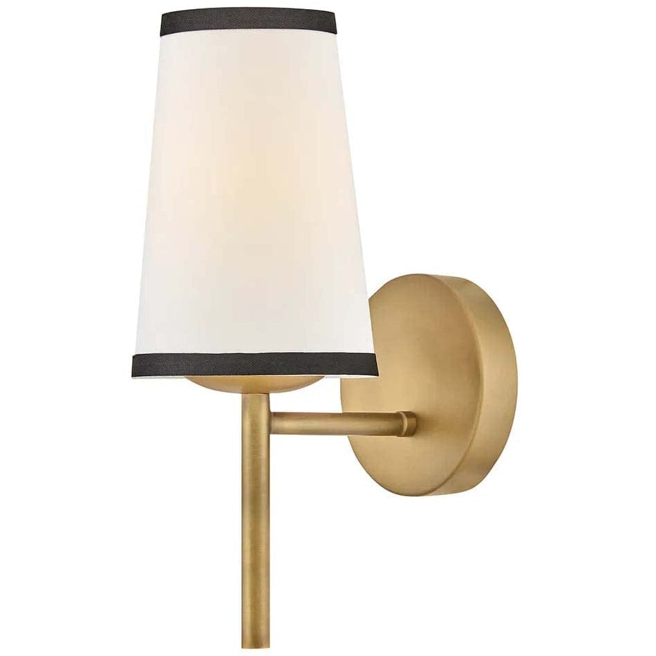 Sonia Single Light Sconce Sconces 57050LCB-OW 640665925012