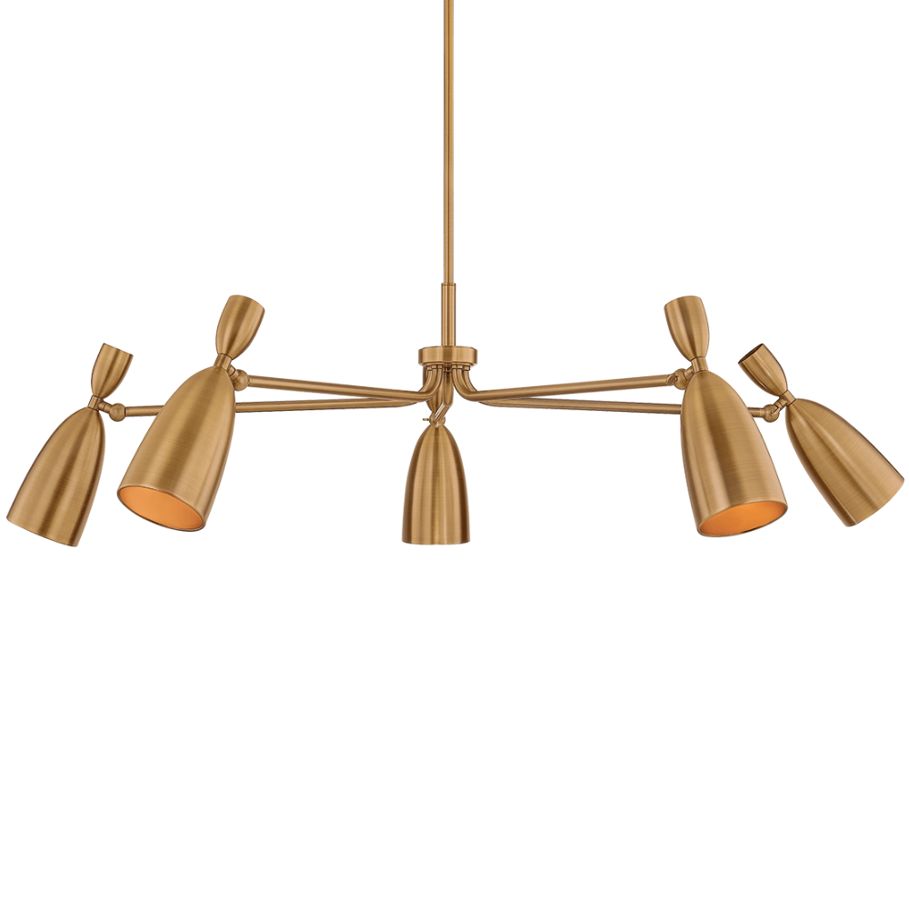 Spade Chandelier Chandelier F4050-PBR 197292115489