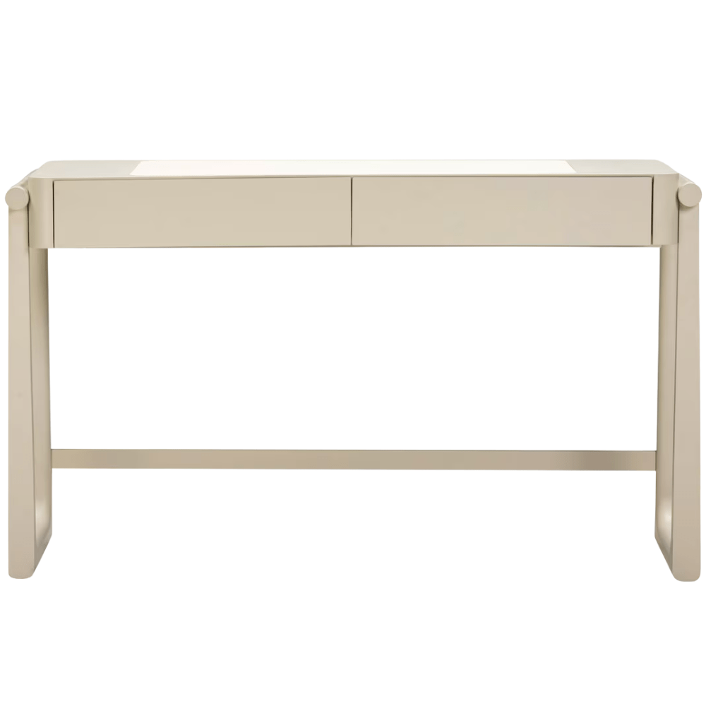 Spanky 2 Drawer Desk Desk TOV-H54438 793580640512