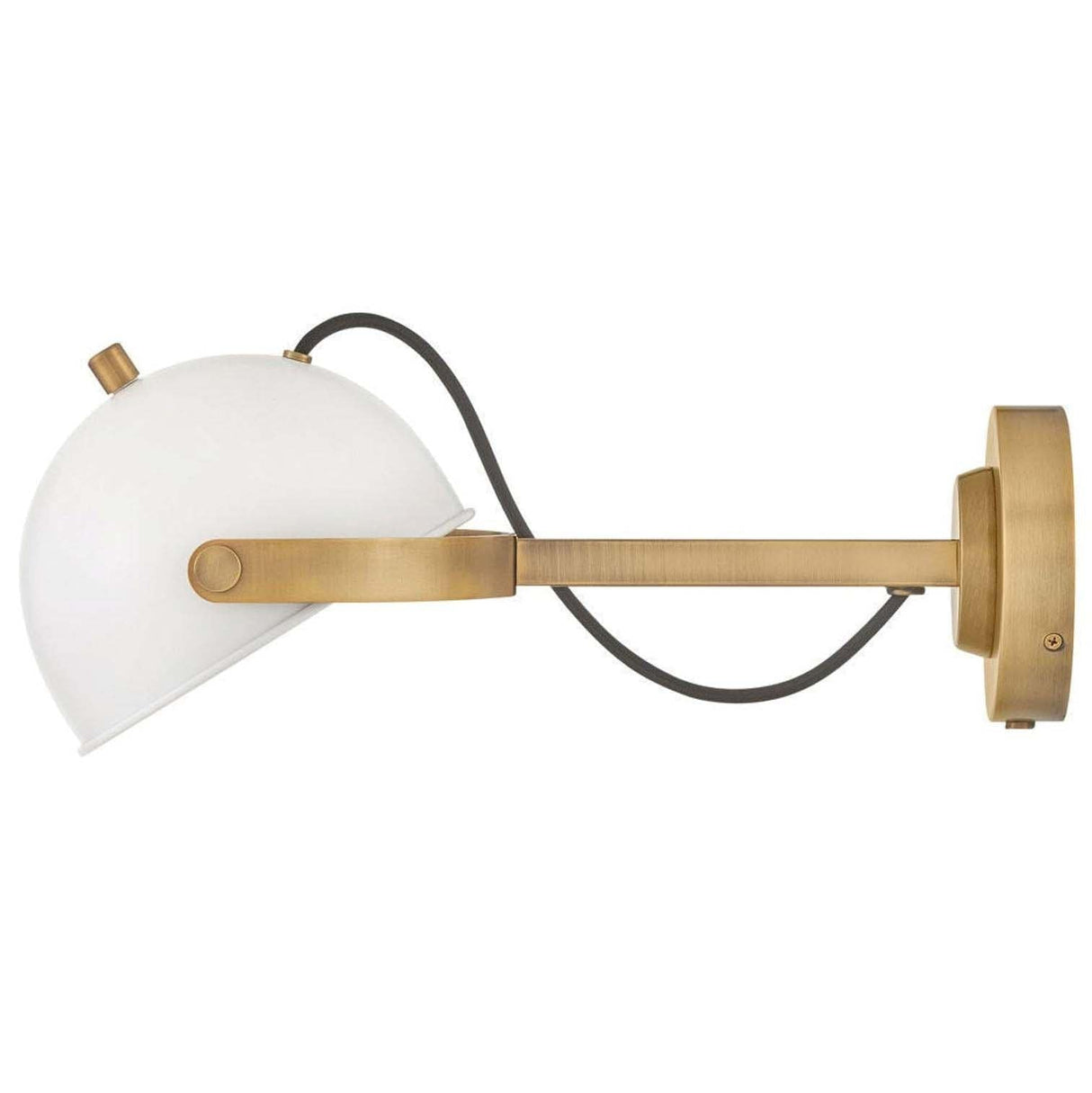 Spence Adjustable Single Light Wall Sconce Wall Sconces
