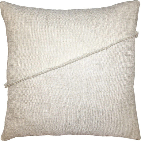 Square Feathers Home Hopsack Tilted Pillow Pillows