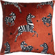Square Feathers Home Outdoor Zebra square-feathers-outdoor-zebra-red