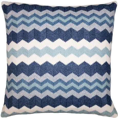 Square Feathers Home Zigzag Pillow