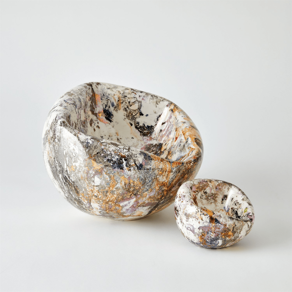 Squished Bowl Decorative Object