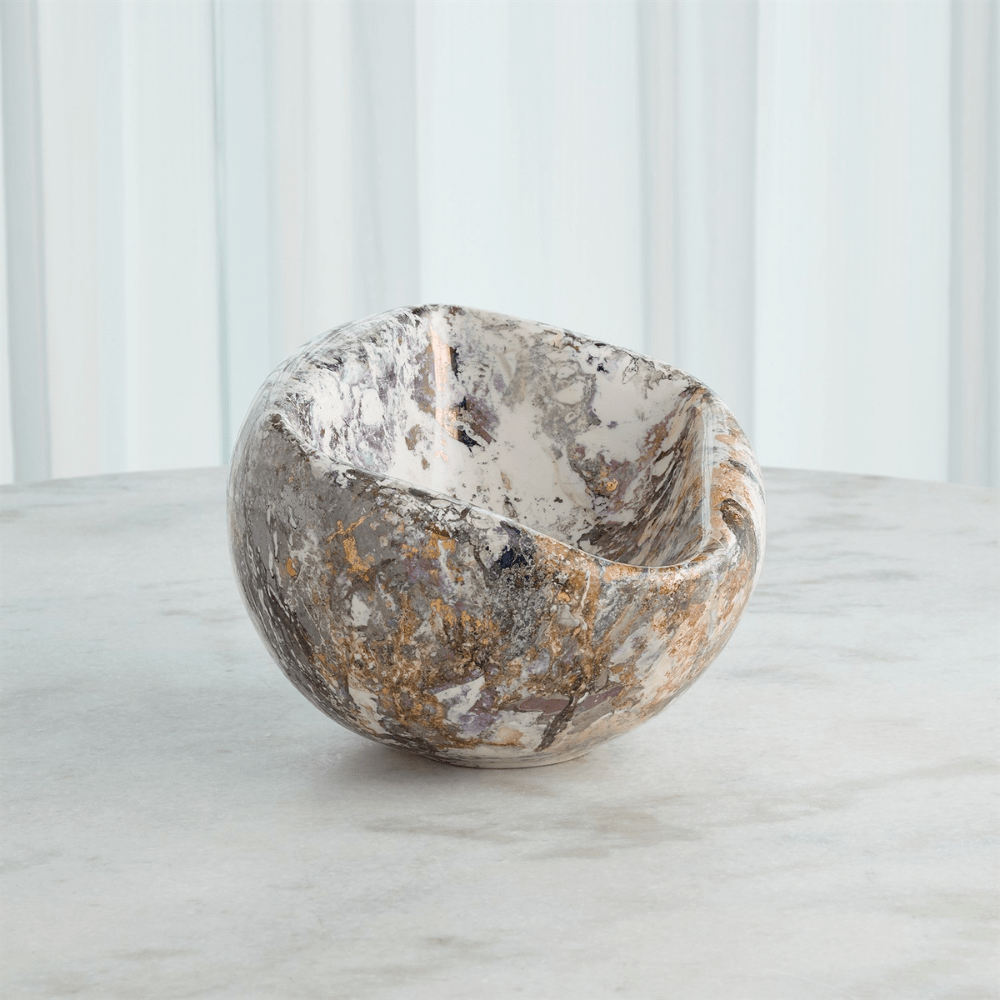 Squished Bowl Decorative Object