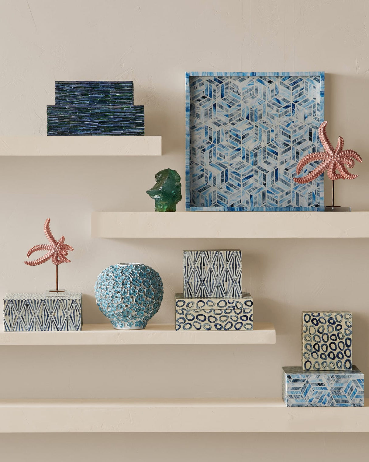 Starfish (Set of 2) Sculptural Objects 1200-1171