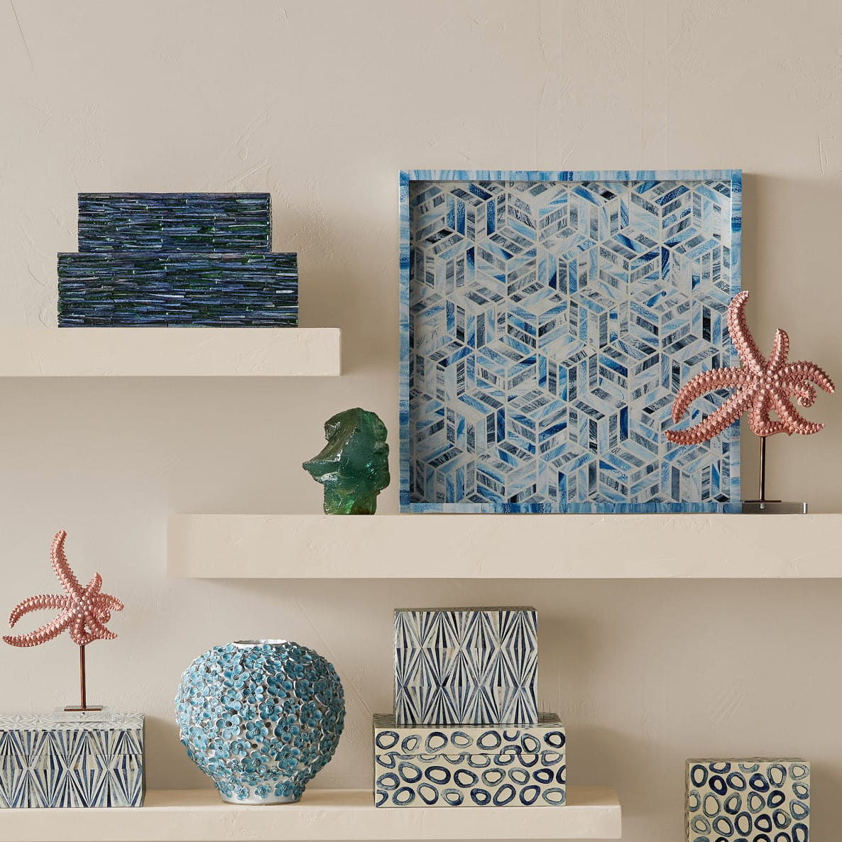 Starfish (Set of 2) Sculptural Objects 1200-1171
