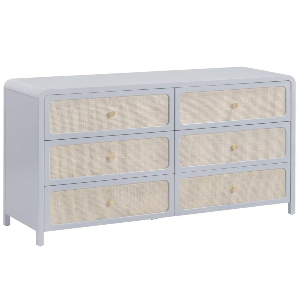 Starling Rattan 6 Drawer Dresser Dressers