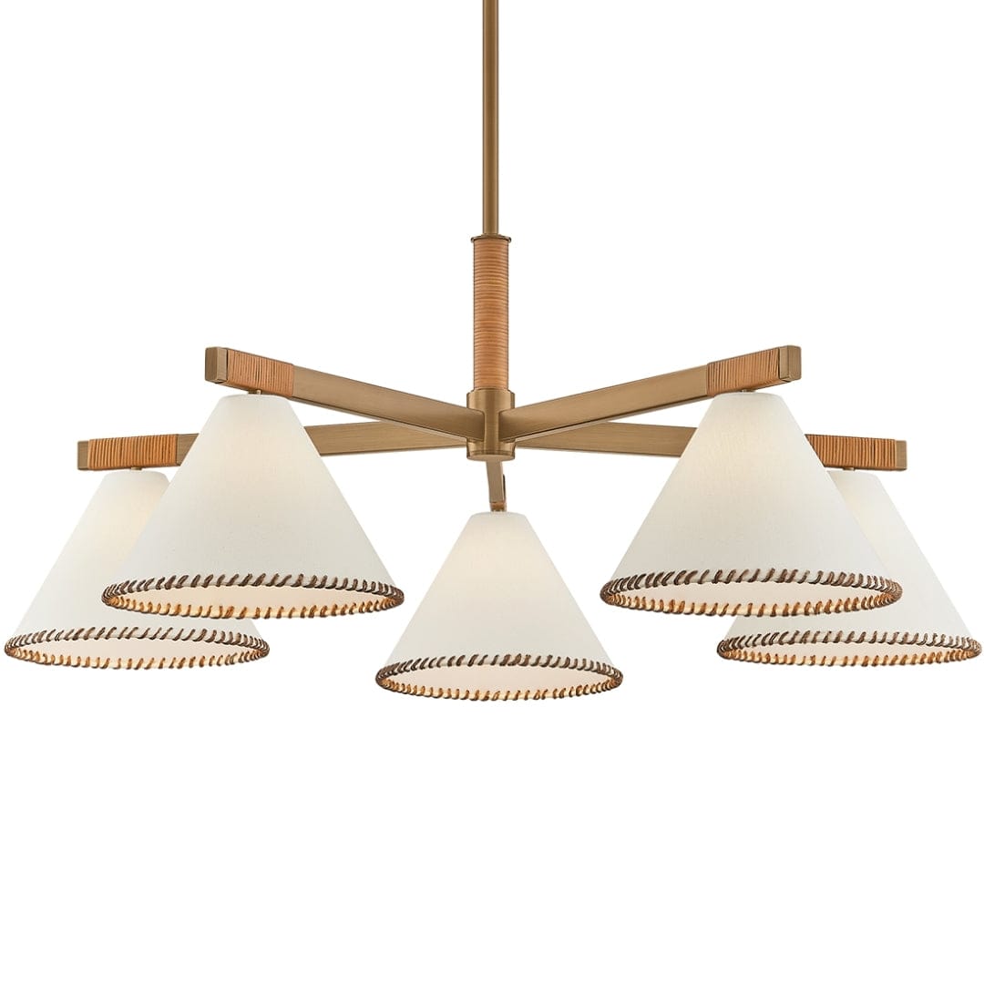 Stoney Chandelier Chandeliers F2540-PBR 197292158714