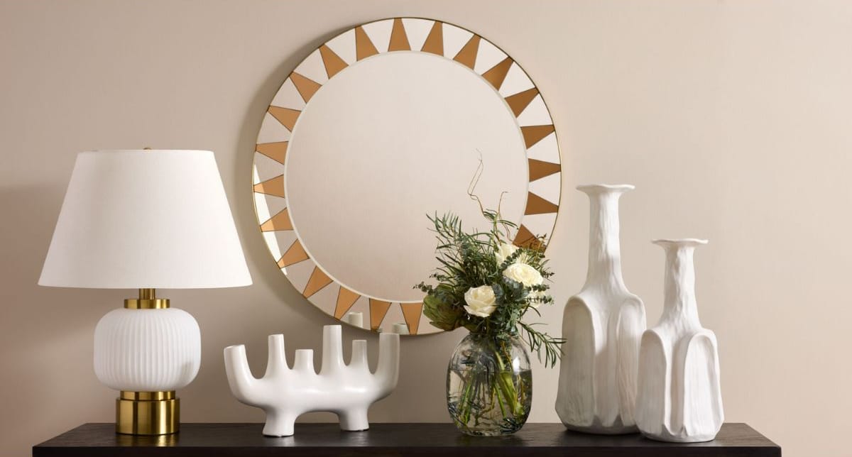 Sun Mirror Round + Oval DES880111