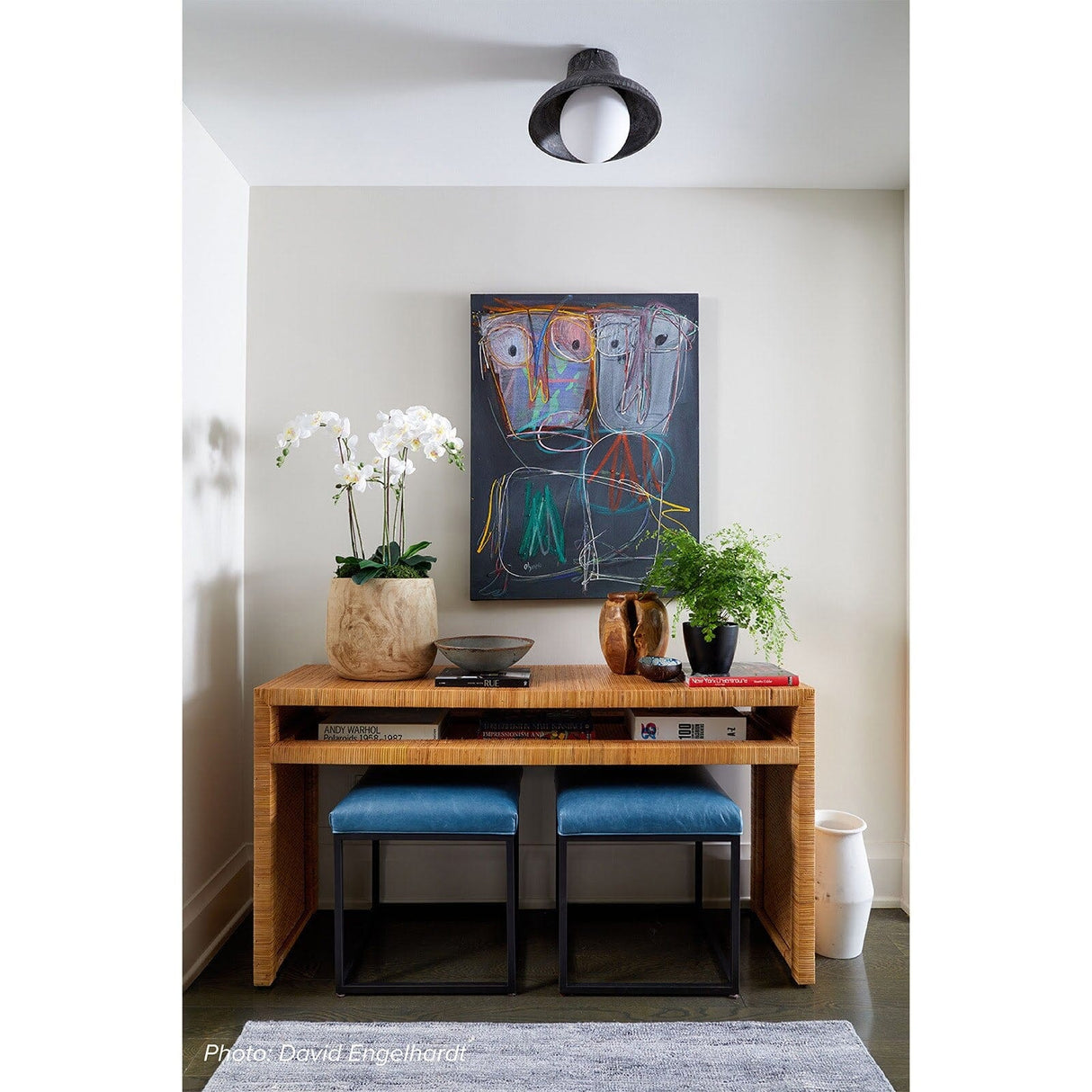 Surfside Wood Flush Mount Flush Mount