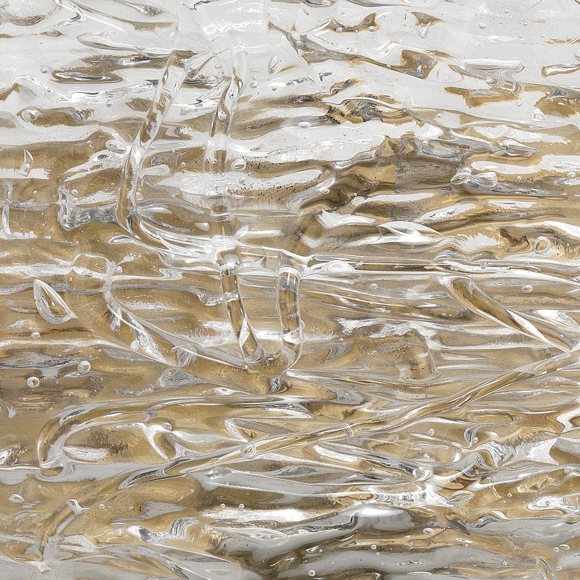 Swan Curved Glass Sconce Wall Sconces