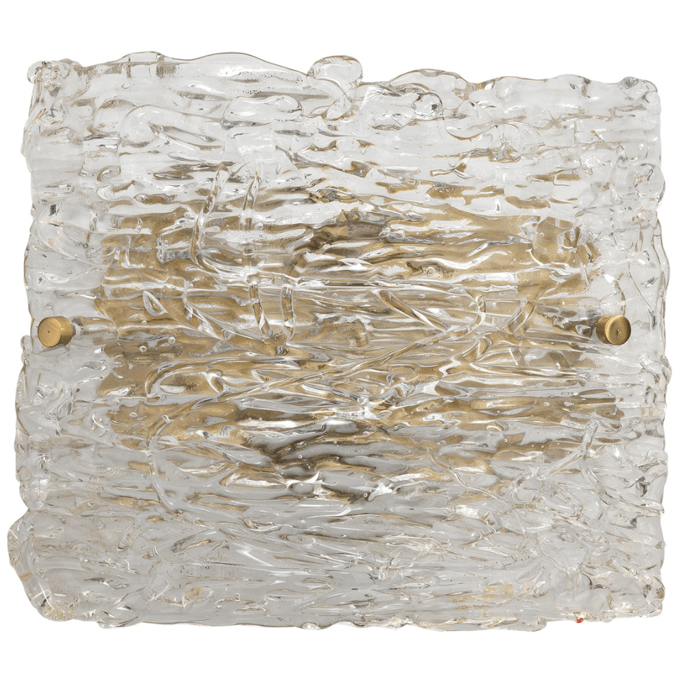 Swan Curved Glass Sconce Wall Sconces