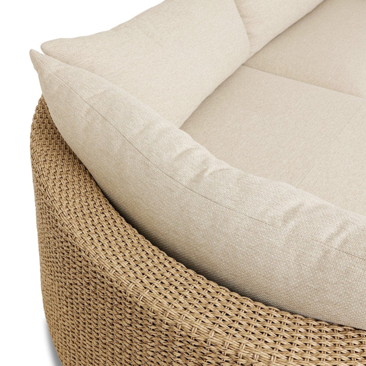 Sylvan Outdoor 2-Piece Sectional with Chaise Outdoor Furniture