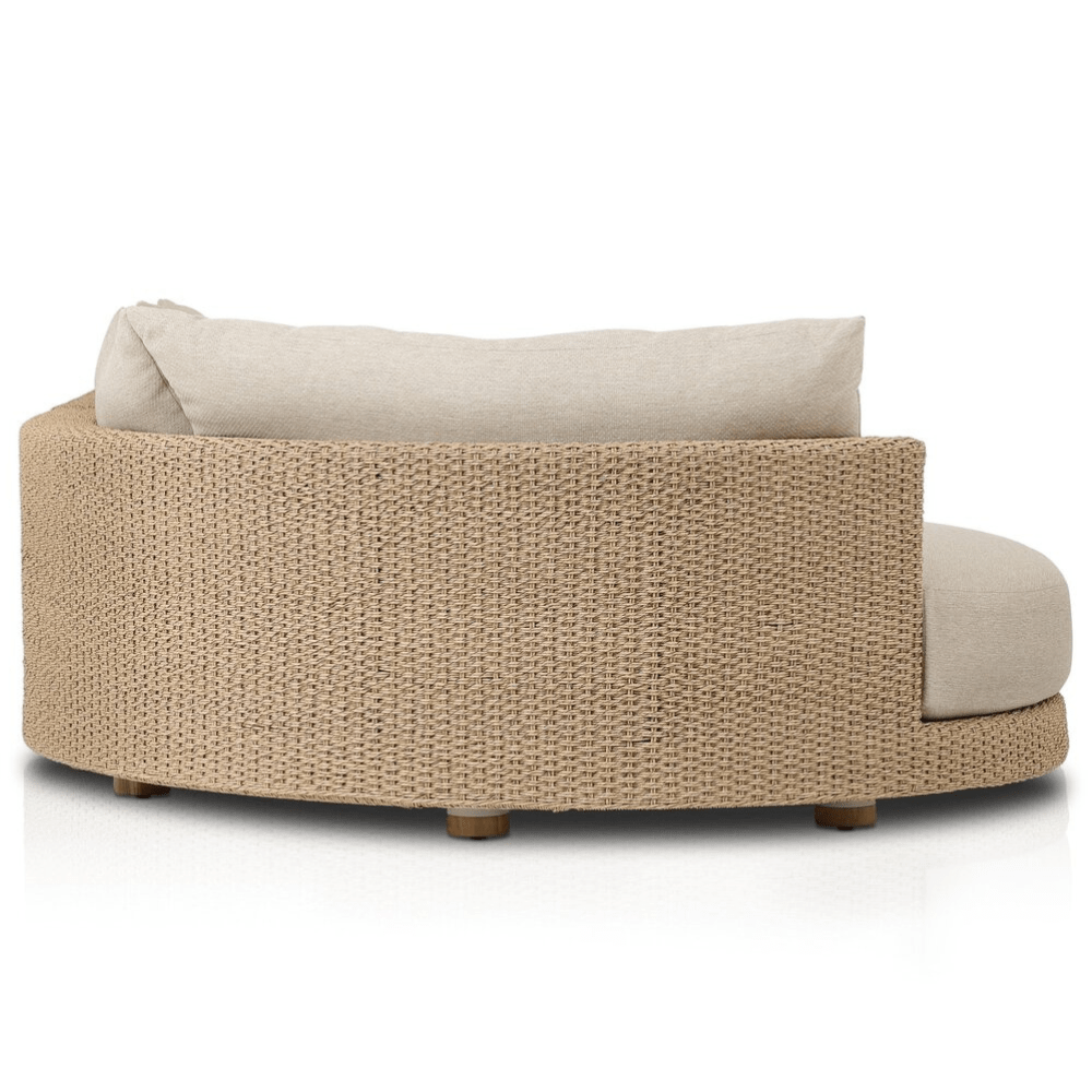 Sylvan Outdoor 2-Piece Sectional with Chaise Outdoor Furniture