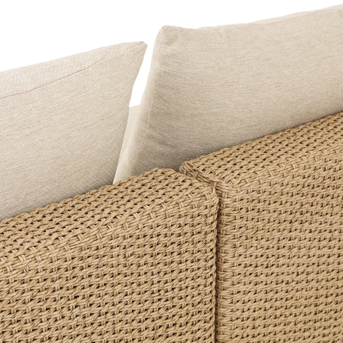 Sylvan Outdoor 2-Piece Sectional with Chaise Outdoor Furniture