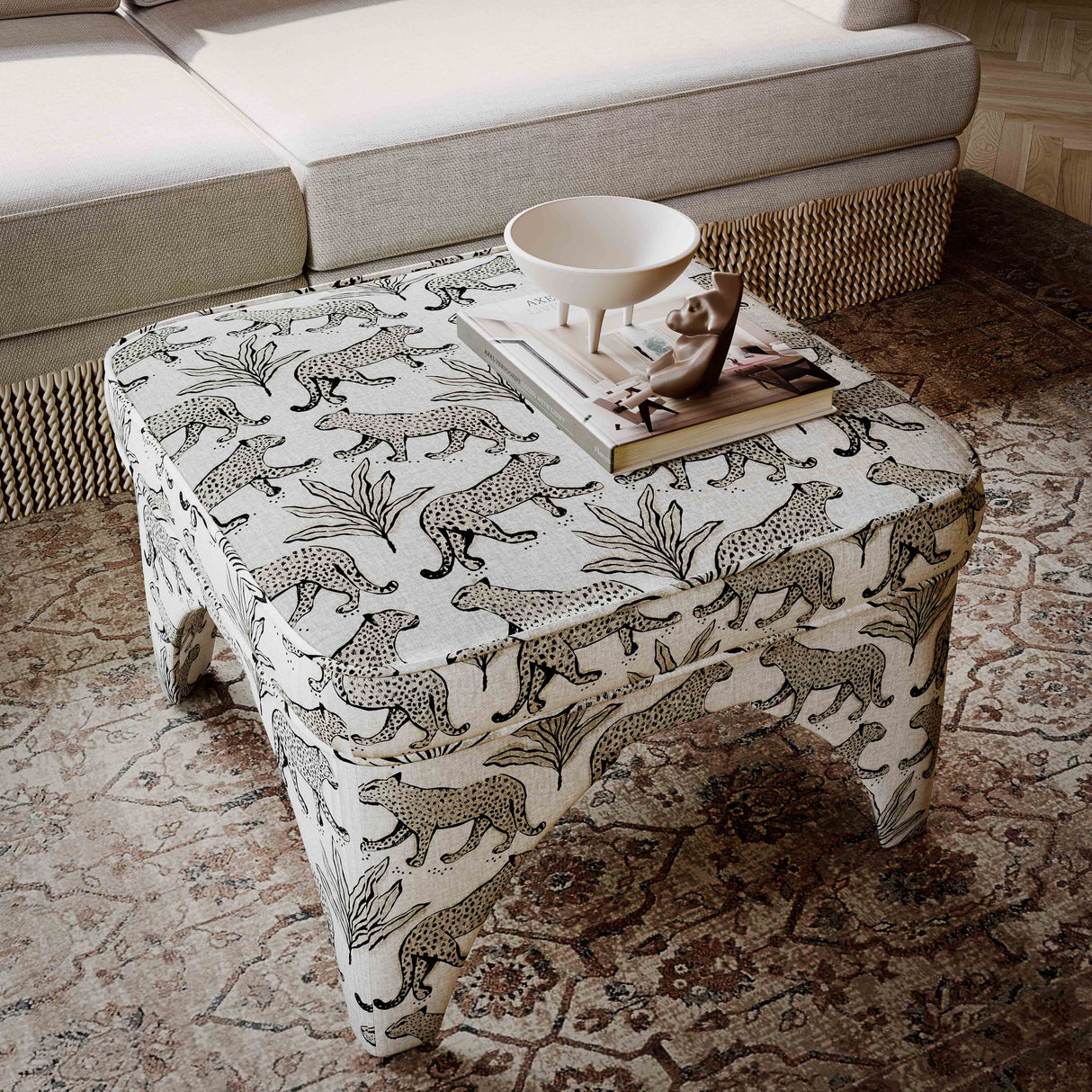 Taj Ottoman Ottomans + Stools