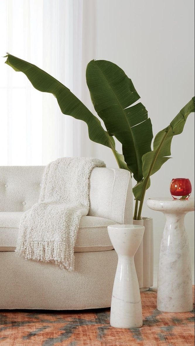 Textured Boucle Throw Throw