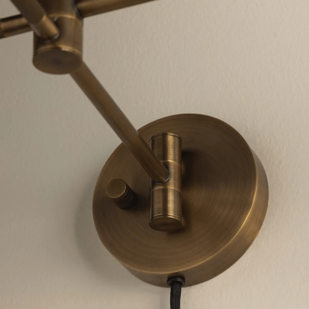 Thatcher Plug-In Sconce Wall Sconces PTL1705-PBR 197292139119