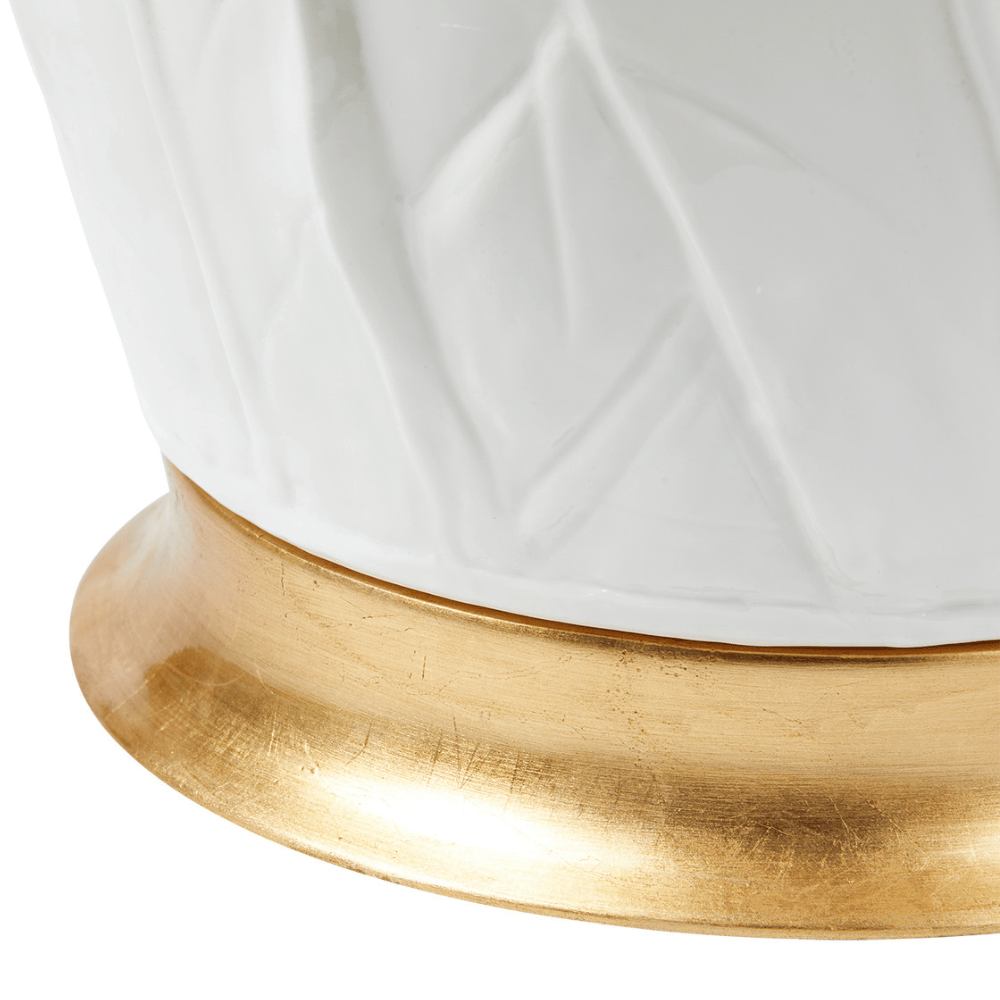 Tobacco Leaf Lamp Table + Desk Lamps