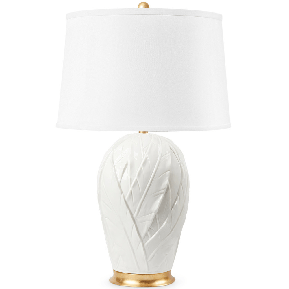 Tobacco Leaf Lamp Table + Desk Lamps TOC-800-422-109-WS