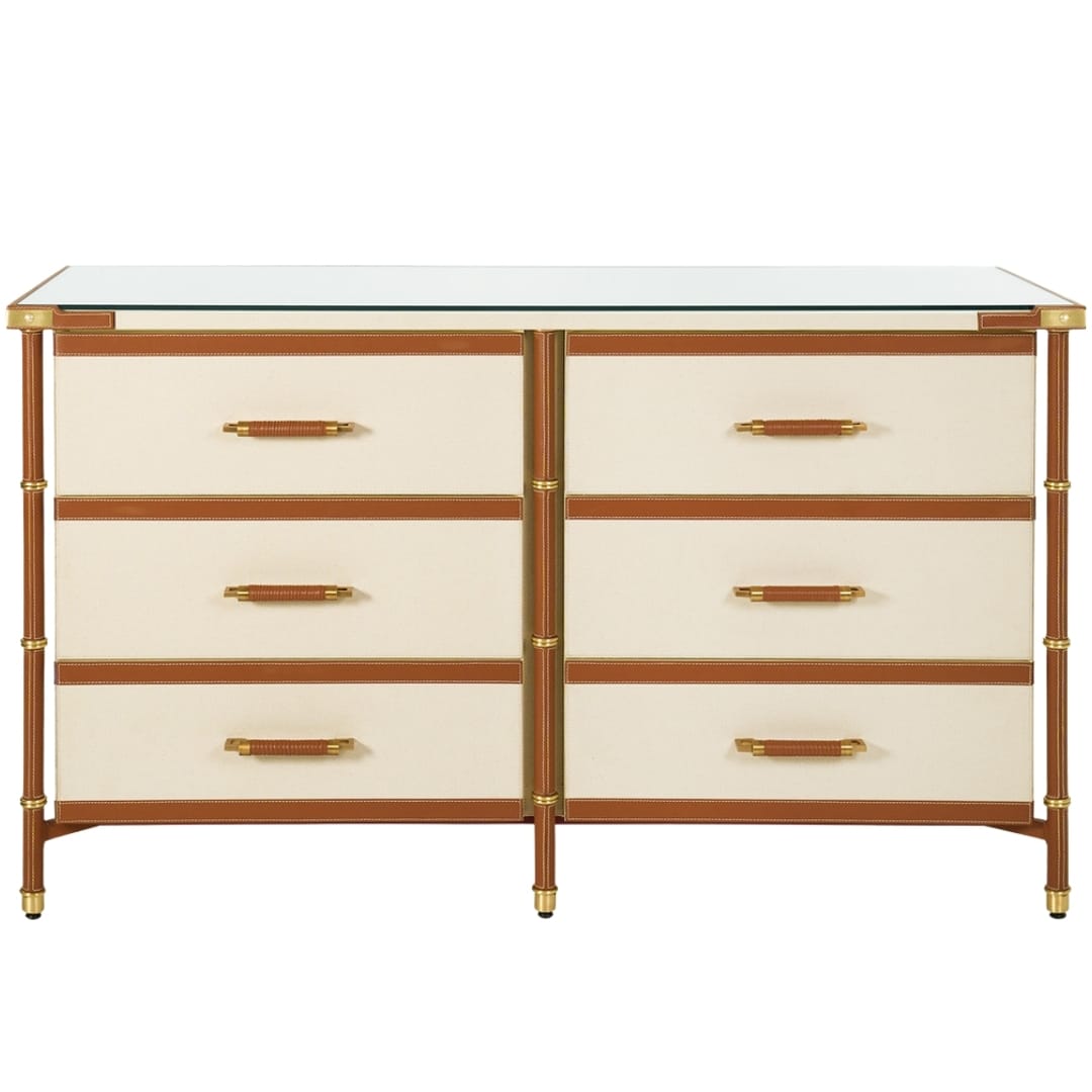 Toulon 6-Drawer Dresser Dressers + Chests TOU-250-50-404