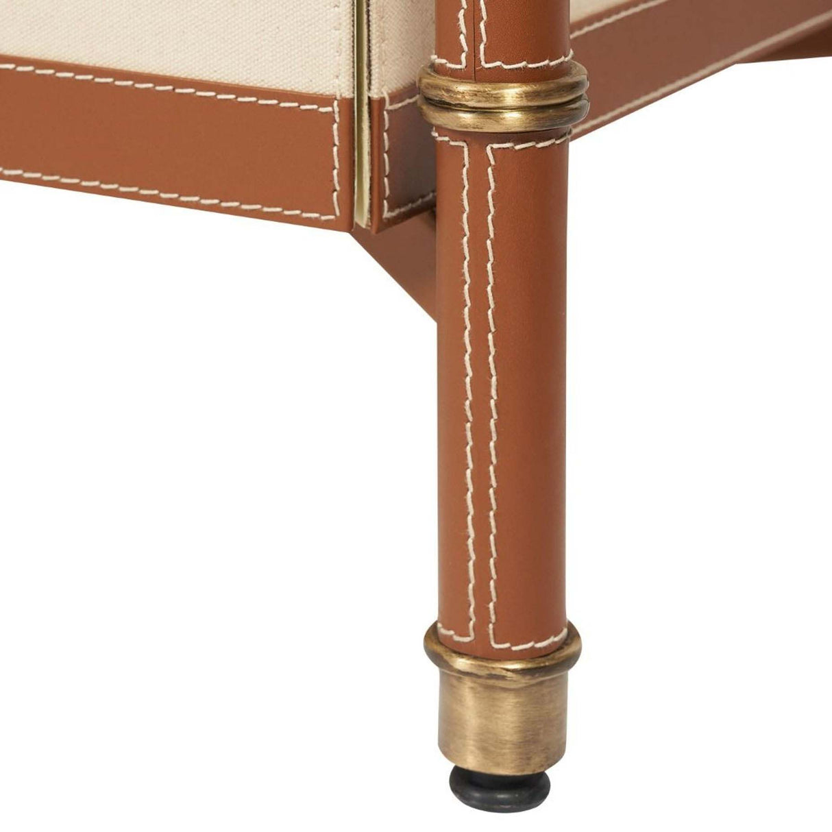 TOULON DESK Rectangular Leather Desk