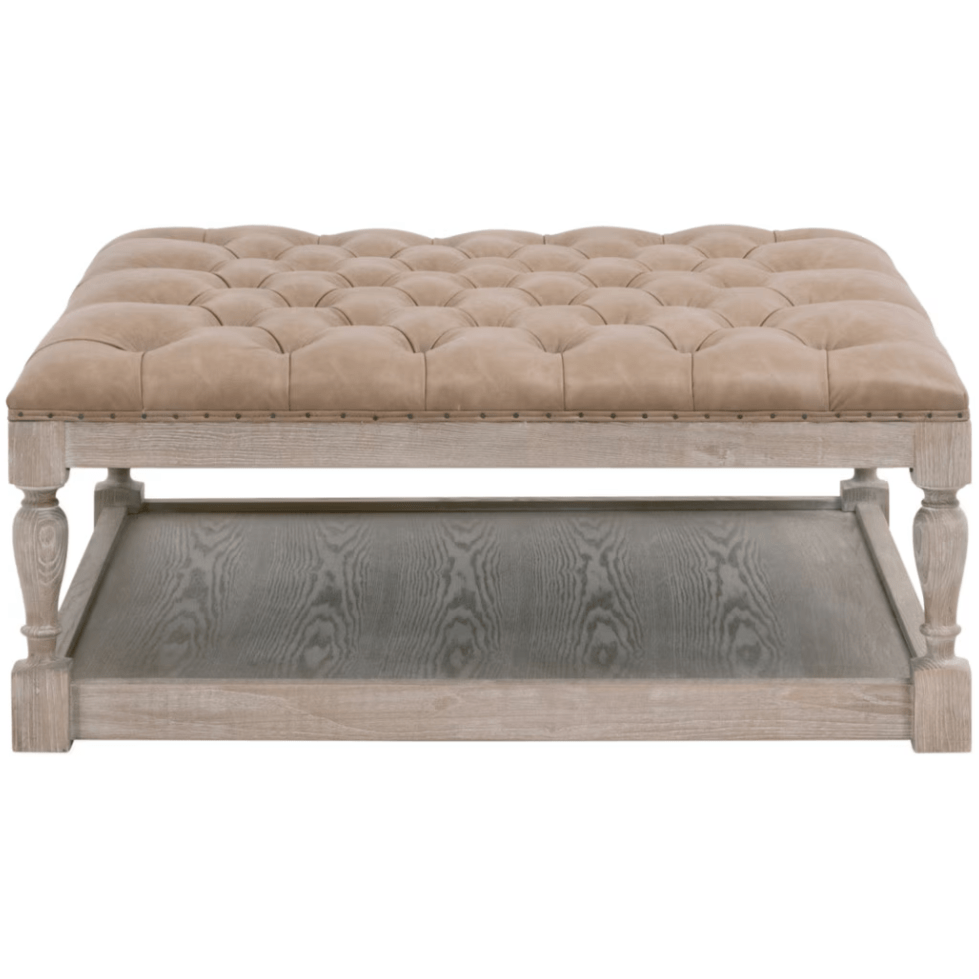 Townsend Upholstered Coffee Table Coffee Table 6429UP.IVT-BT/NG
